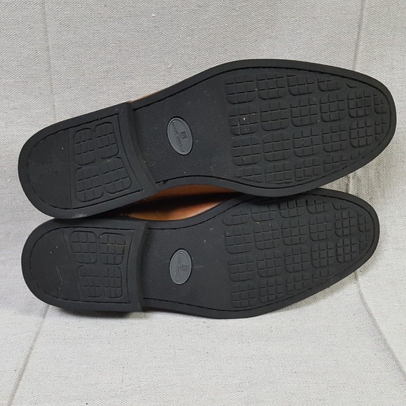 Sandro Moscoloni Oxfords Shoes Mens Sz 13 D Brown Leather Brogue Cap Toe 220147 - Picture 9 of 10